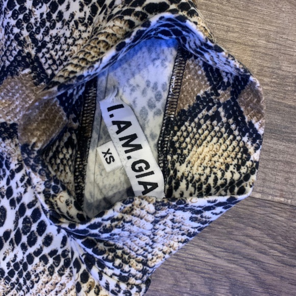 I.AM.GIA snake print bodysuit - Picture 2 of 2